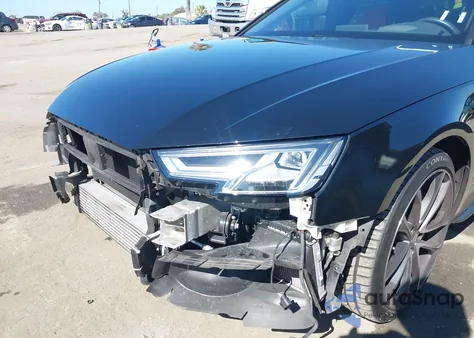 2018 Audi S4 3.0T Premium Plus z USA, uszkodzony, nr VIN WAUC4AF47JA091522